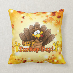 Coussin Jour heureux de la Turquie