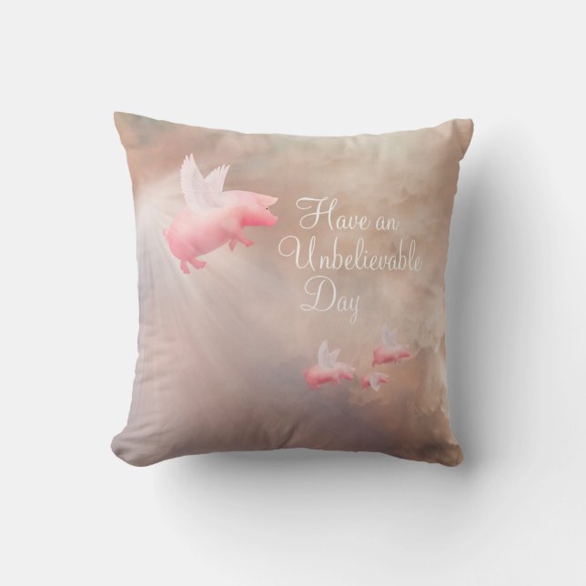 Coussin Jour incroyable (Recto)