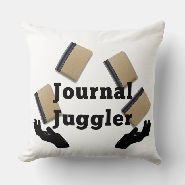 Coussin Journal Juggler (Recto)
