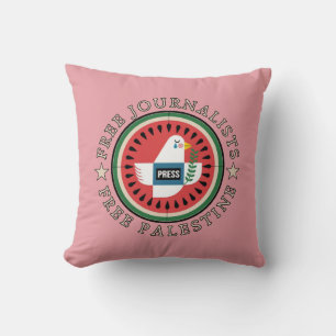 Coussin Journalistes libres Palestine libre