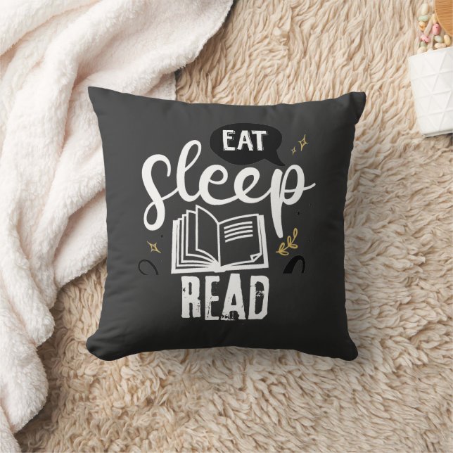 Coussin Journée de la fête du thème du livre (Couverture)