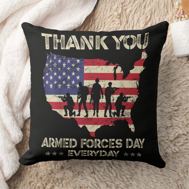 Coussin Journée des forces armées (Couverture)
