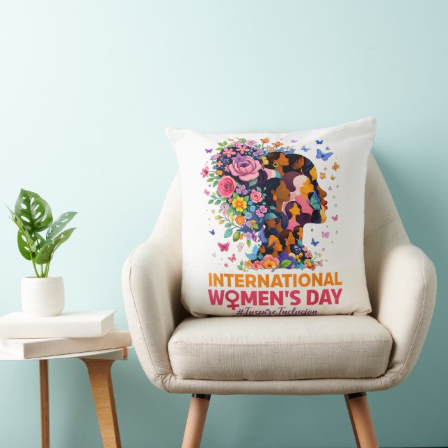 Coussin Journée internationale des femmes (Chaise)