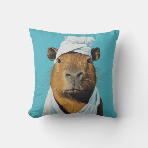 Coussin Journée Spa de Capybara