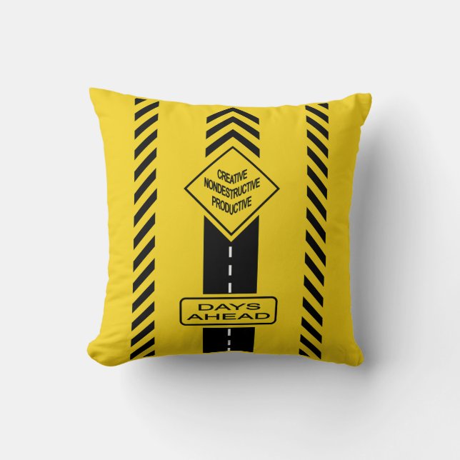 Coussin Jours à venir (Recto)