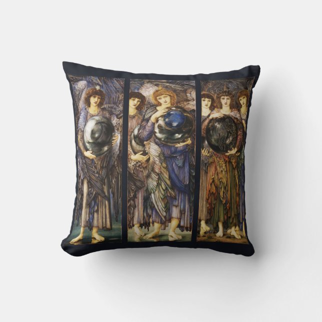 Coussin JOURS DE CRÉATION ANGELS Premier, Deuxième, Troisi (Recto)