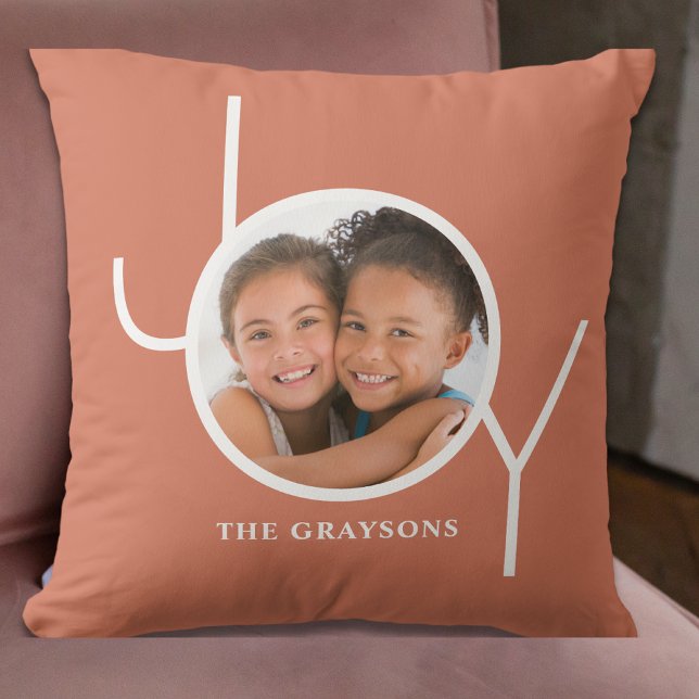Coussin Joy Photo (Créateur téléchargé)