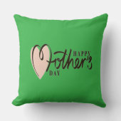 Coussin Joyeuse fête des mères - Élégante conception du co (Recto)