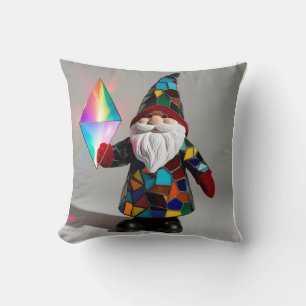 Coussin Joyeuse fête des mères : Gnome rayonnante avec Pri