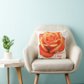 Coussin "Joyeuse Journée des Roses 2025 🌹 | Une floraison (Chaise)