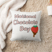 Coussin Joyeuse journée nationale du chocolat (Couverture)