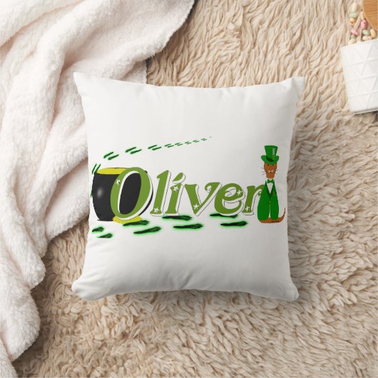 Coussin Joyeuse Saint-Patrick Oliver Cube (Couverture)
