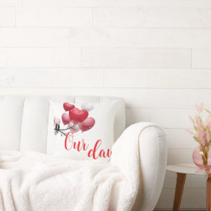 Coussin Joyeuse Saint Valentin