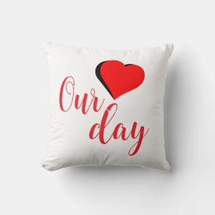 Coussin Joyeuse Saint-Valentin