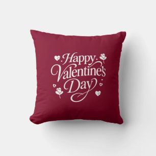 Coussin Joyeuse Saint-Valentin
