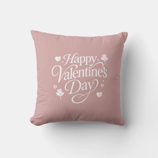 Coussin Joyeuse Saint Valentin (Recto)