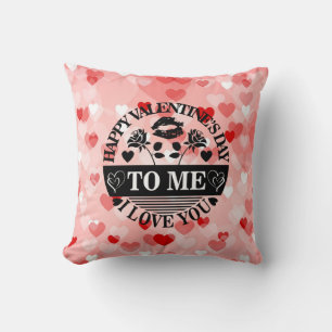 Coussin Joyeuse Saint-Valentin à moi je t'aime-58771