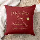 Coussin Joyeuse Saint-Valentin M & Mme (Couverture)