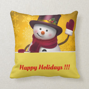 Coussin Joyeuses fêtes