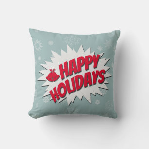 Coussin Joyeuses fêtes