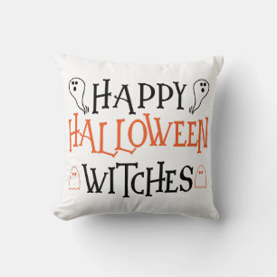 Coussin Joyeuses sorcières Halloween