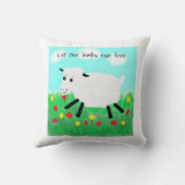 Coussin Joyeux agneau mignon (Verso)