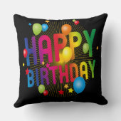 Coussin Joyeux anniversaire (Verso)