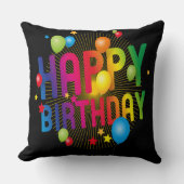 Coussin Joyeux anniversaire (Recto)