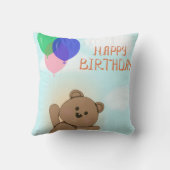 Coussin Joyeux anniversaire (Verso)