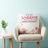 Coussin Joyeux anniversaire de mariage  (Chaise)