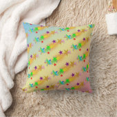 Coussin Joyeux anniversaire et étoiles - (Couverture)