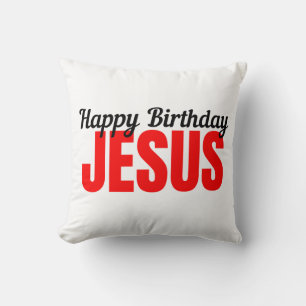 Coussin Joyeux Anniversaire Jésus
