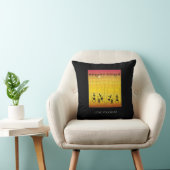 Coussin Joyeux Anniversaire Sunset Danseurs de fête (Chaise)