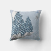 Coussin Joyeux arbre de Noël des fêtes (Verso)