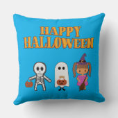 Coussin Joyeux cadeau Halloween (Verso)