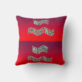Coussin Joyeux canapé de Noël Festif (Verso)