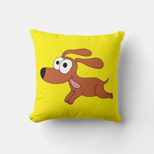 Coussin Joyeux chien (Recto)