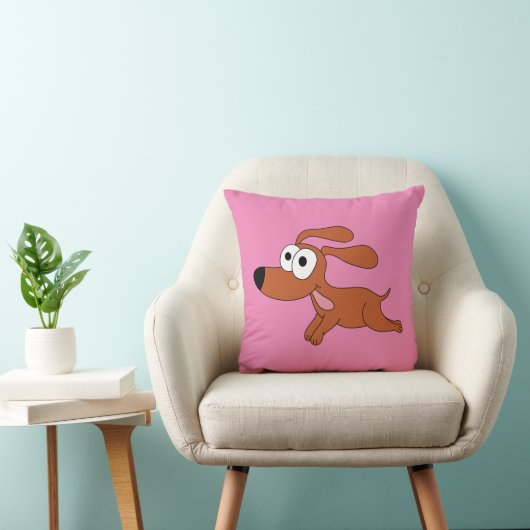 Coussin Joyeux chien (Chaise)