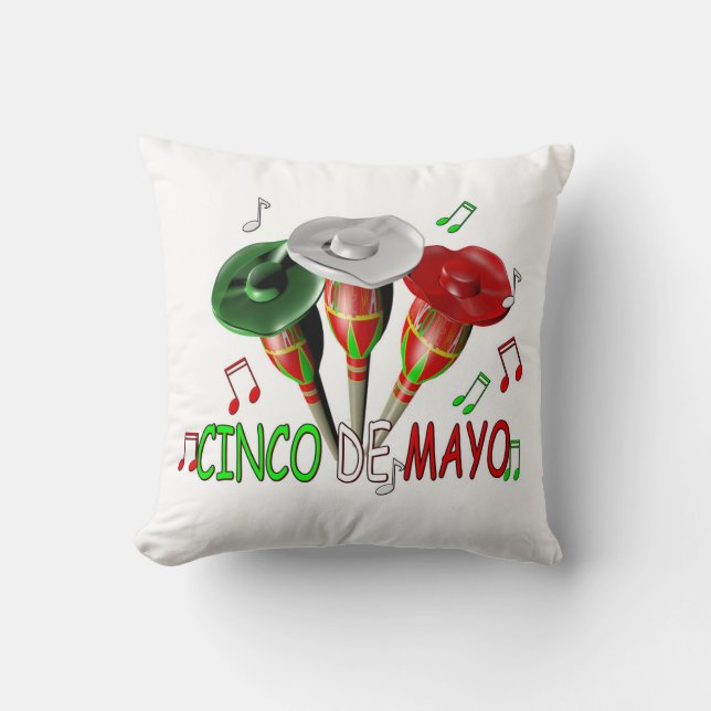 Coussin Joyeux Cinco de Mayo (Recto)