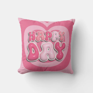 Coussin Joyeux Coeur de jour