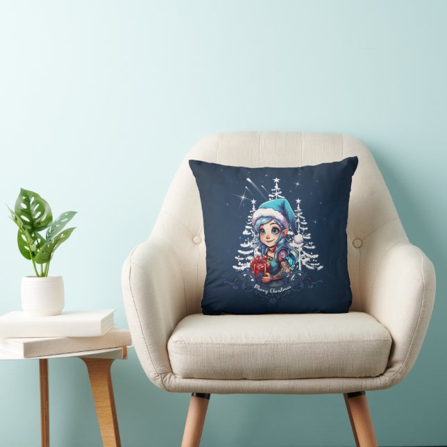 Coussin Joyeux elfe (Chaise)