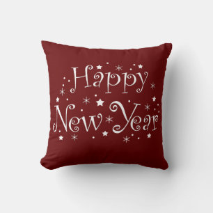 Coussin Joyeux événement de célébration de la nouvelle ann