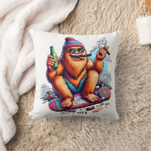 Coussin Joyeux faire la fête avec des amis
