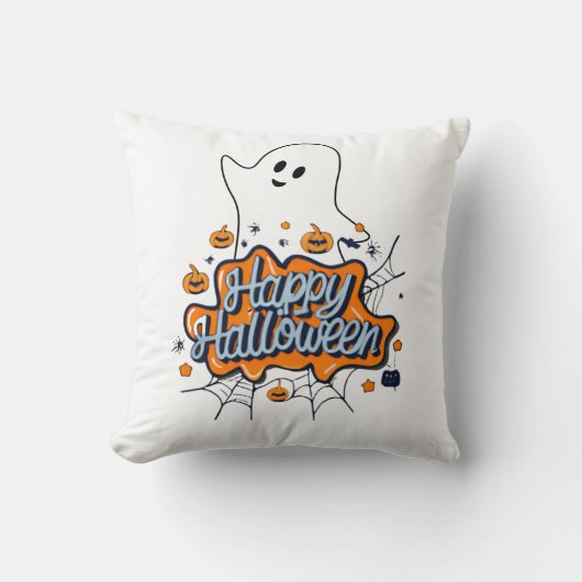 Coussin Joyeux Halloween (Recto)