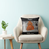 Coussin Joyeux Halloween (Chaise)