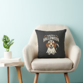 Coussin Joyeux Halloween Beagle Chien Design_1 (Chaise)