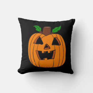 Coussin Joyeux Halloween Citrouille