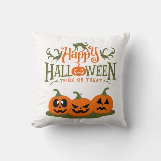 Coussin Joyeux Halloween - Halloween cool (Recto)