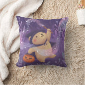 Coussin Joyeux Halloween : Teddy la sorcière (Couverture)