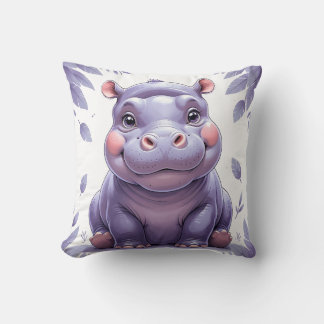 Coussin Joyeux Hippo